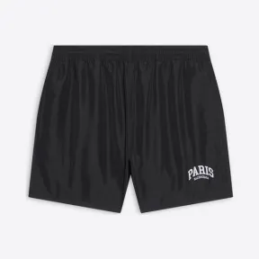 巴黎世家/Balenciaga 男士 Cities Paris 黑色泳裤 6896924A8B61077