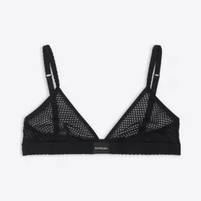 巴黎世家/Balenciaga 女士黑色弹性文胸 6982564B7B01000