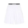巴黎世家/Balenciaga Men's Swim Shorts in White 6983174C0B49000