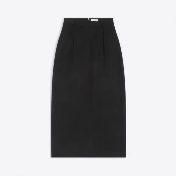 巴黎世家/Balenciaga 女式黑色宽松长裙 698757TIO481000