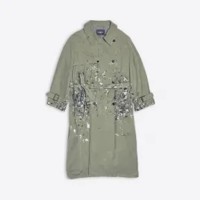 巴黎世家/Balenciaga 米色男士艺术家风衣 698842TLP063420