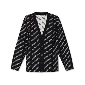 巴黎世家/Balenciaga 黑色 40% 棉27% 羊毛22% 涤纶10% 尼龙1% 氨纶 开衫 699850T32331070