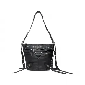 巴黎世家/Balenciaga Emo Bucket Bag in Black 702036210BZ1000