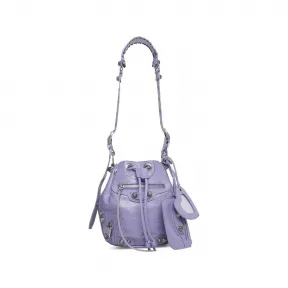 巴黎世家/Balenciaga LE CAGOLE加小号水桶包 7024311VG9Y5304