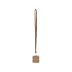 巴黎世家/Balenciaga Signature Earpods Holder Bb Monogram Coated Canvas in Beige 702589210DA2762