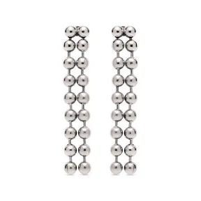 巴黎世家/Balenciaga Skate 坠式耳环 为 所有 在 银色 721688-TZ99S-0668