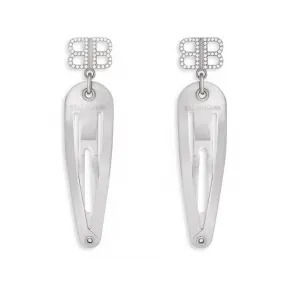 巴黎世家/Balenciaga Holli夹扣吊坠套装 为 所有 在 银色 766406-TZ5SS-1403