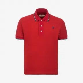 巴利/Bally  Bally 红珠地棉 Polo 衫 6223181
