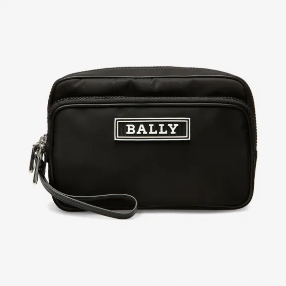 巴利/Bally 黑色尼龙手拿包 6228704