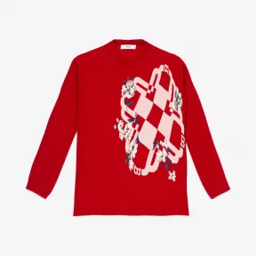 巴利/Bally 女士红色羊毛针织衫 6233359