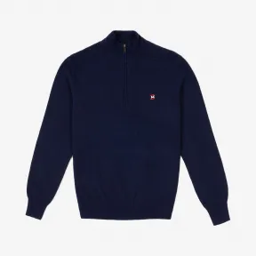 巴利/Bally 男士靛蓝色羊毛羊绒混纺针织衫 6233552