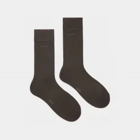 巴利/Bally 男士灰色混棉袜 6233634