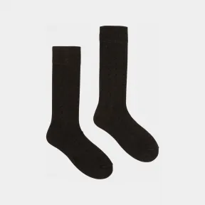 巴利/Bally 男士灰色和黑色棉袜 6236721