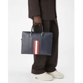 巴利/Bally 男士海军蓝 Elter 皮革 Beniness 手袋 6236758