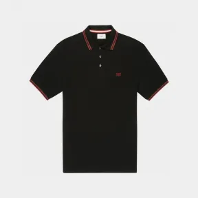 巴利/Bally 男士黑色棉质 Polo 衫 6240245