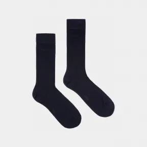 巴利/Bally 男士海军蓝棉袜 6300843