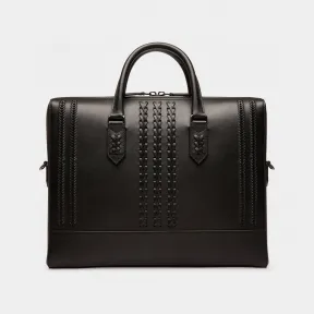 巴利/Bally 男士黑色 Celter 皮革 Beniness 手袋 6301421