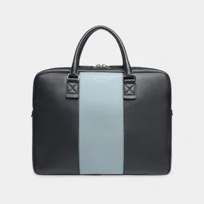 巴利/Bally 午夜蓝和浅蓝色 Hesines 皮革 Beniness 男士手袋 6303136