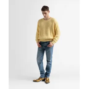 巴利/Bally 男士蓝色牛仔直筒裤 6304185