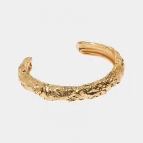 巴利/Bally 女士黄金立体效果手镯 6304256