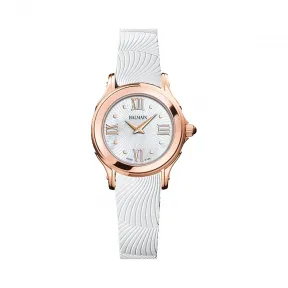 宝曼/Balmain Éria Mini Round 精钢镀玫瑰金 石英机芯 女表 B1839.22.82