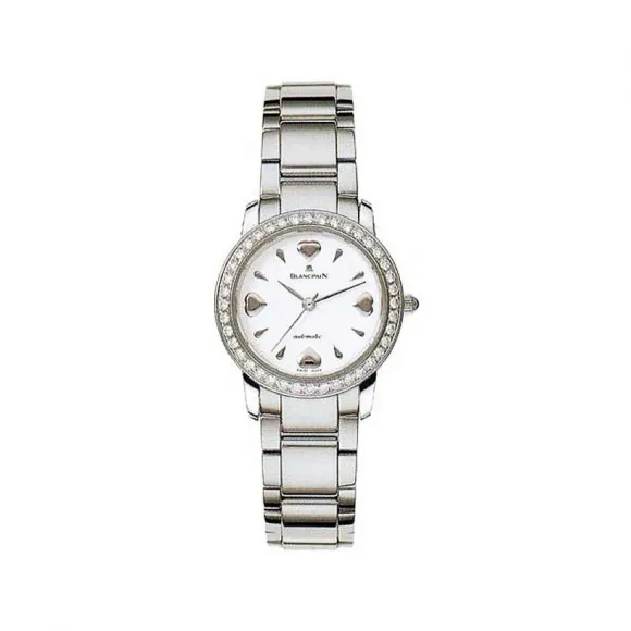 宝珀/Blancpain 26.5MM 钻石拨盘 自动机械机芯 女表 0096-4682B-71