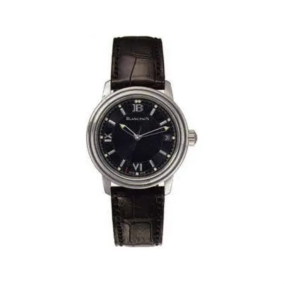 宝珀/Blancpain 38MM 不锈钢 自动机械机芯 男表 2100-1130-53
