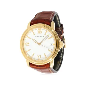 宝珀/Blancpain 38MM 黄金 自动机械机芯 男表 2100-1418-53