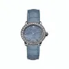 宝珀/Blancpain 29MM 18k白金与钻石 自动机械机芯 女表 2102-1988-55