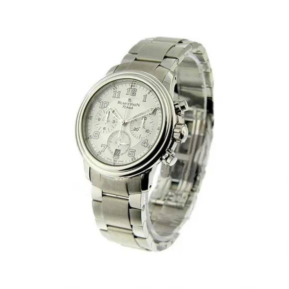 宝珀/Blancpain 38MM 不锈钢 自动机械机芯 男表 2185F-1142-71