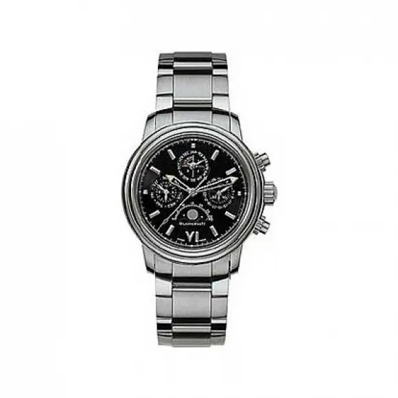 宝珀/Blancpain 38MM 不锈钢 自动机械机芯 男表 2585-1130-71