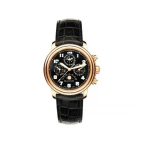 宝珀/Blancpain 38MM 玫瑰金 自动机械机芯 男表 2585F-3630-53B