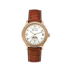 宝珀/Blancpain 38MM 18K玫瑰金 自动机械机芯 男表 2763-3642-53B