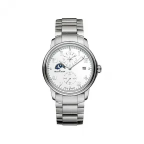 宝珀/Blancpain 38MM 不锈钢 自动机械机芯 男表 2860-1102-53B