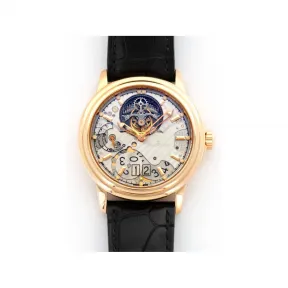 宝珀/Blancpain 38MM 玫瑰金 自动机械机芯 男表 28825-3600-53B