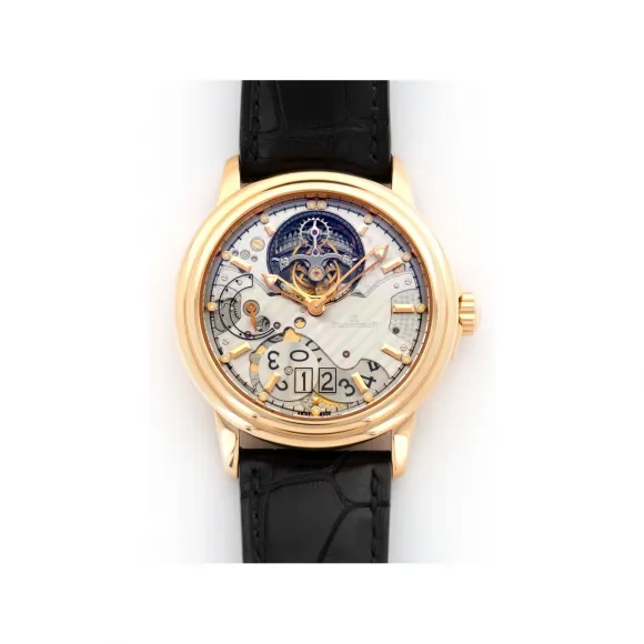 宝珀/Blancpain 38MM 玫瑰金 自动机械机芯 男表 28825-3600-53B