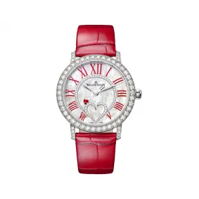 宝珀/Blancpain Ladybird女装系列 34.9  MM 白色金 自动上链机芯 女表 3660C-1954-55A