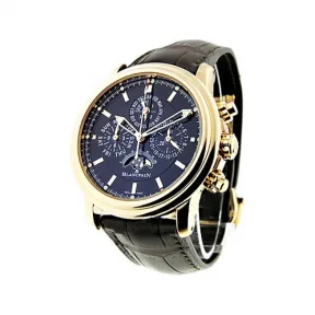 宝珀/Blancpain 42MM 玫瑰金 自动机械机芯 男表 4277-3446-55DBA