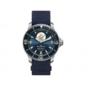 宝珀/Blancpain 五十噚系列 45 MM 钛金属 男表 5025-12B40-NAOA