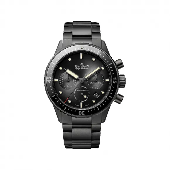 宝珀/Blancpain 五十噚系列 43.6 MM 陶瓷 自动机械机芯 男表 5200-0130-01S