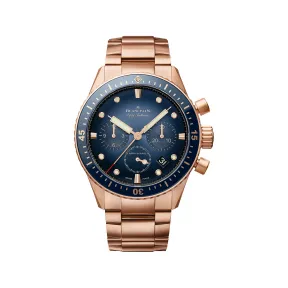 宝珀/Blancpain 五十噚系列 43 MM 红金 自动机械机芯 男表 5200-3640-76S