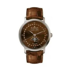 宝珀/Blancpain 经典系列 18k白金 自动机械机芯 男表 6263-1546A-55B