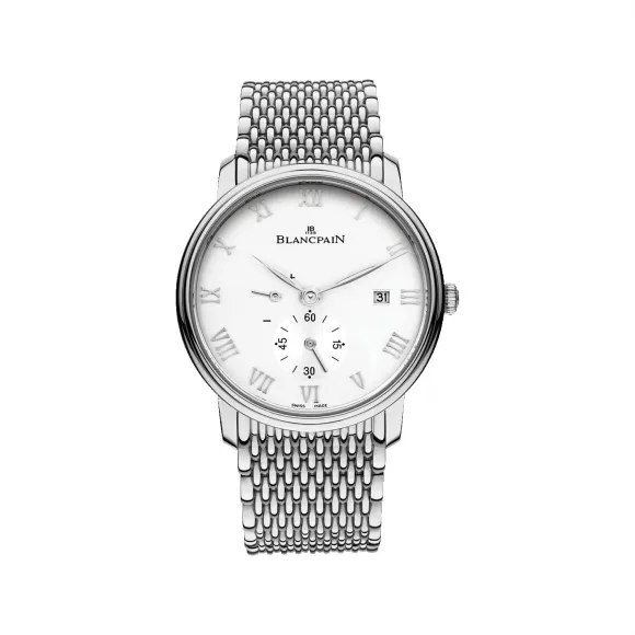 宝珀/Blancpain Villeret系列 精钢表壳 手动机械机芯 男表 6606-1127-MMB