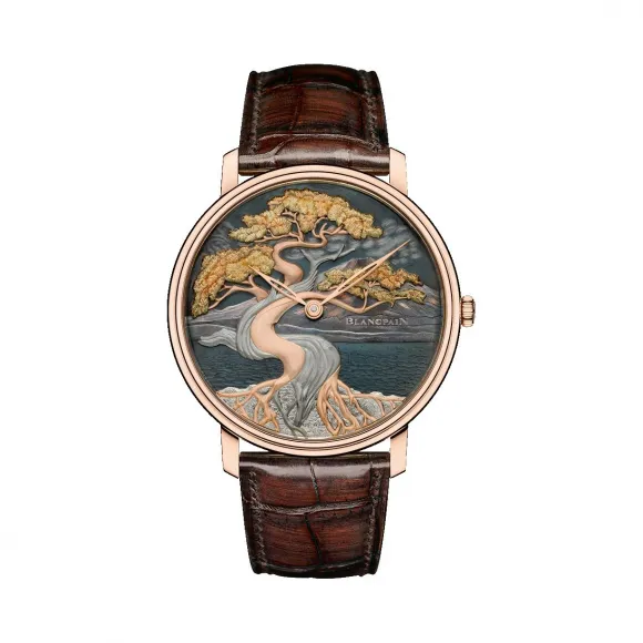 宝珀/Blancpain Villeret系列 红金 手动机械机芯 6615-3616-55B-2