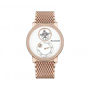 宝珀/Blancpain Villeret系列 18k红金 手动机械机芯 男表 66260-3633-MMB