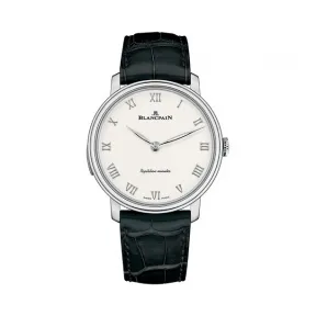 宝珀/Blancpain 经典系列 18k白金 自动机械机芯 男表 6632-1542-55B