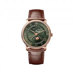 宝珀/Blancpain 经典系列 40 MM 红金 自动机械机芯 男表 6654A-3653-55B