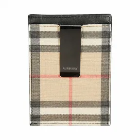 博百利/Burberry 男士 名片夹米色 80166201