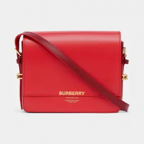 博百利/Burberry Grace - 小号双色皮革格雷丝包 (亮红色 / 勃艮第酒红色) - 女士  80242281