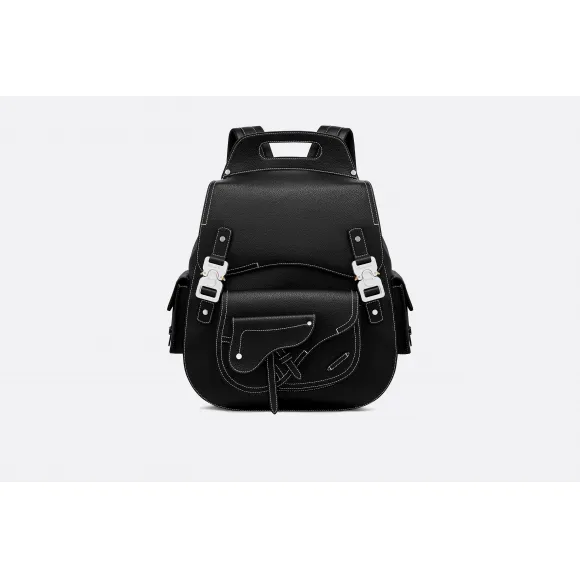 迪奥/Dior 黑色小牛皮背包  1ADBA087YKK H00N